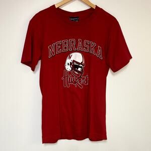 Vintage Nebraska Shirt 90s Huskers Lincoln Cornhuskers Red